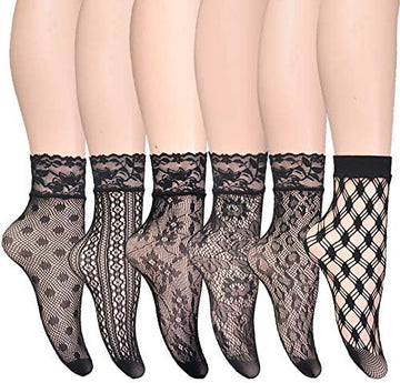 Women Invisible Socks (6 Pairs)