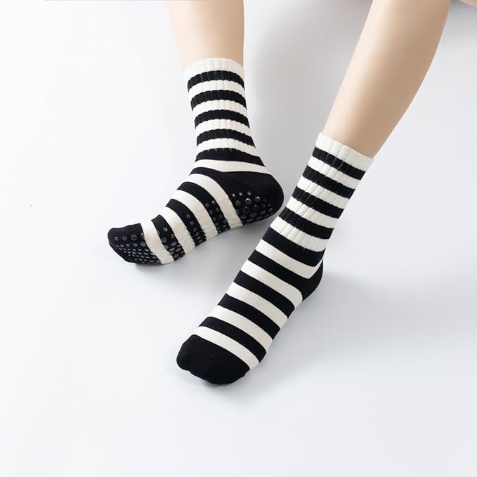 Women's ZenStripe Yoga Socks (3 Pairs)