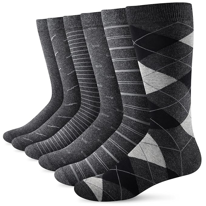 Grey Breeze Pack (6 Pairs)