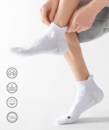 Armor White Sports Socks - QW