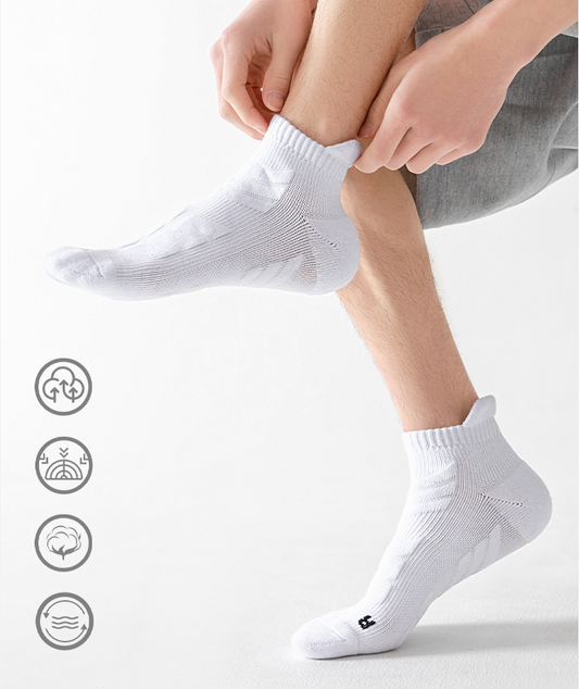 Armor White Sports Socks - QW