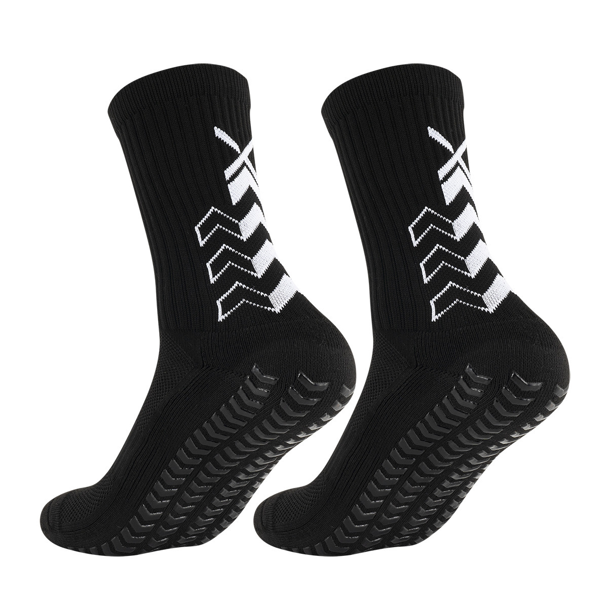 Ascend Black Sport Socks - QW
