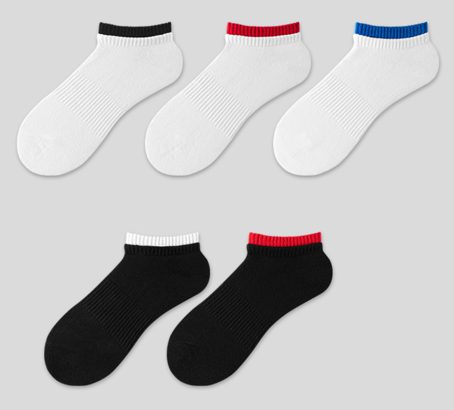 GymCore Sports Ankle Pack (5 Pairs) - QW