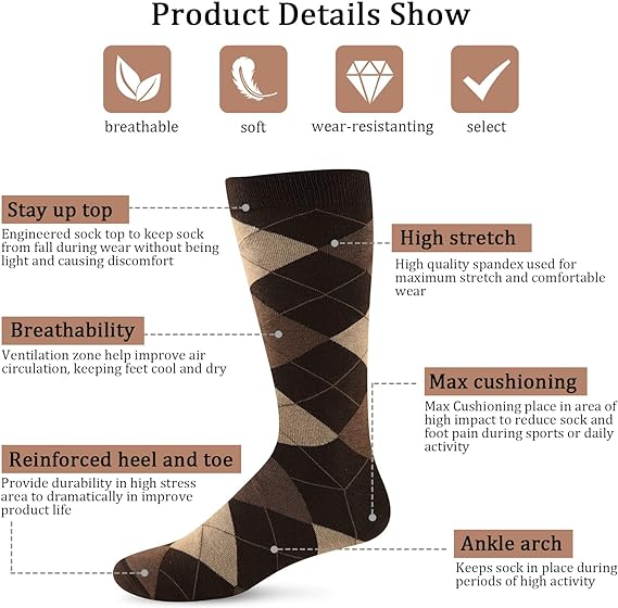 Brown Breeze Pack (3 Pairs)