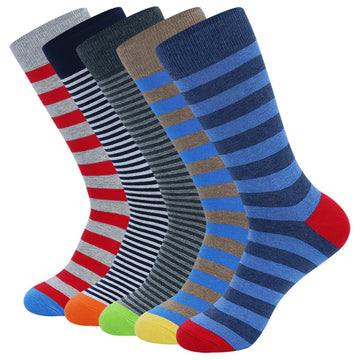 Striped Splash (5 Pairs)