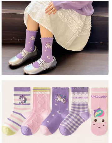 Kids Unicorn Magic (5 Pairs)