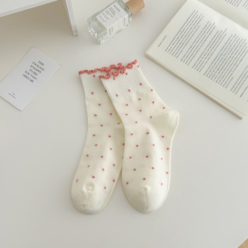 Women’s Retro Polka Frill (3 pairs)