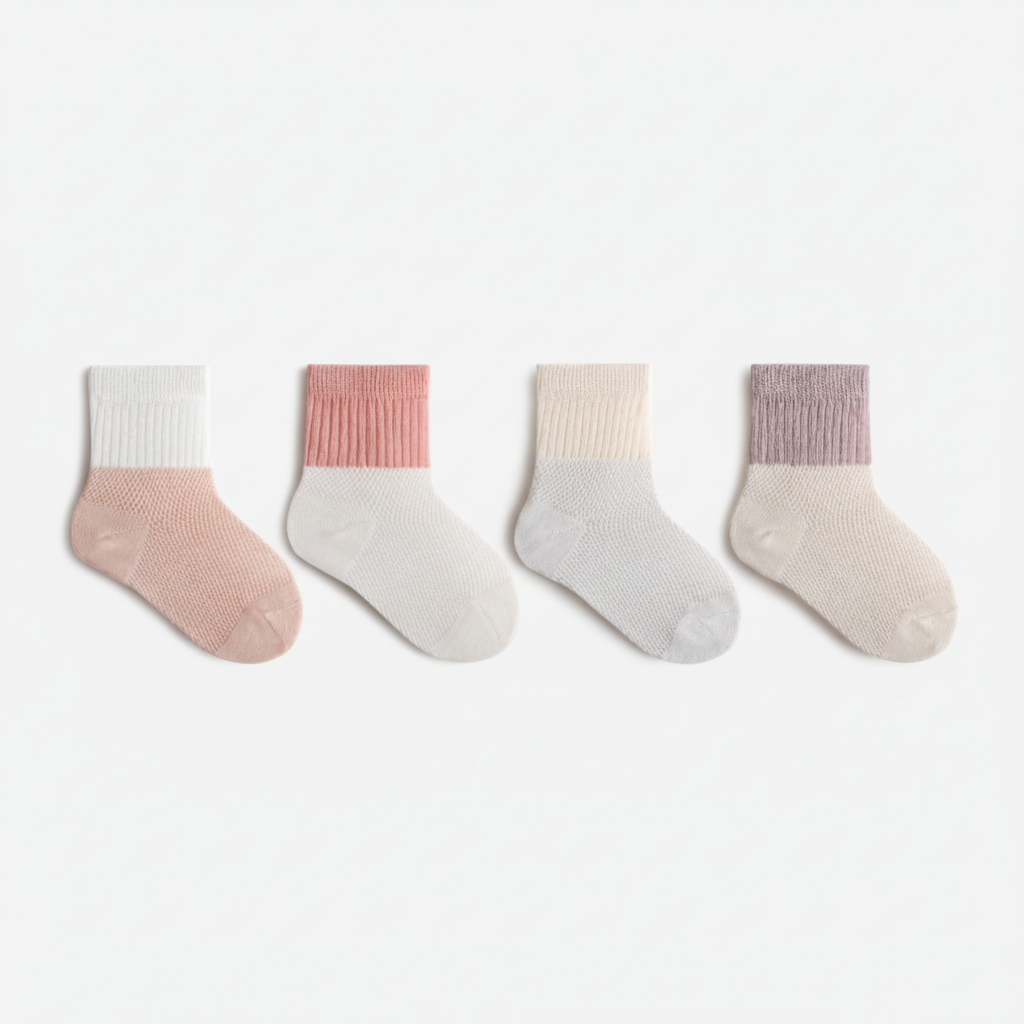 Kids Candy Pink (4 Pairs)