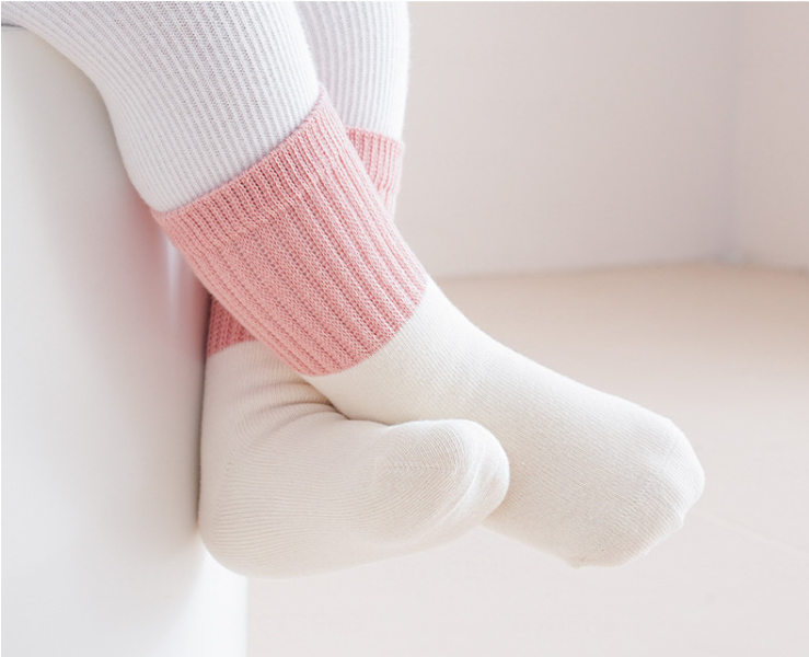 Kids Cuff Contrast Set (4 Pairs)