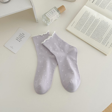 Women’s Pastel Polka Frill (3 pairs)
