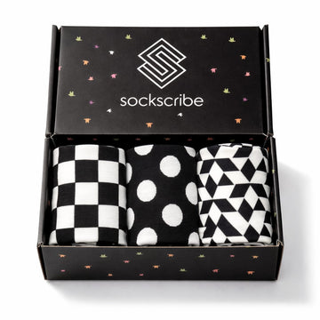 Monochrome Gift Pack (3 Pairs)