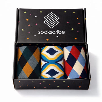 Crosshatch Gift Pack (3 Pairs)