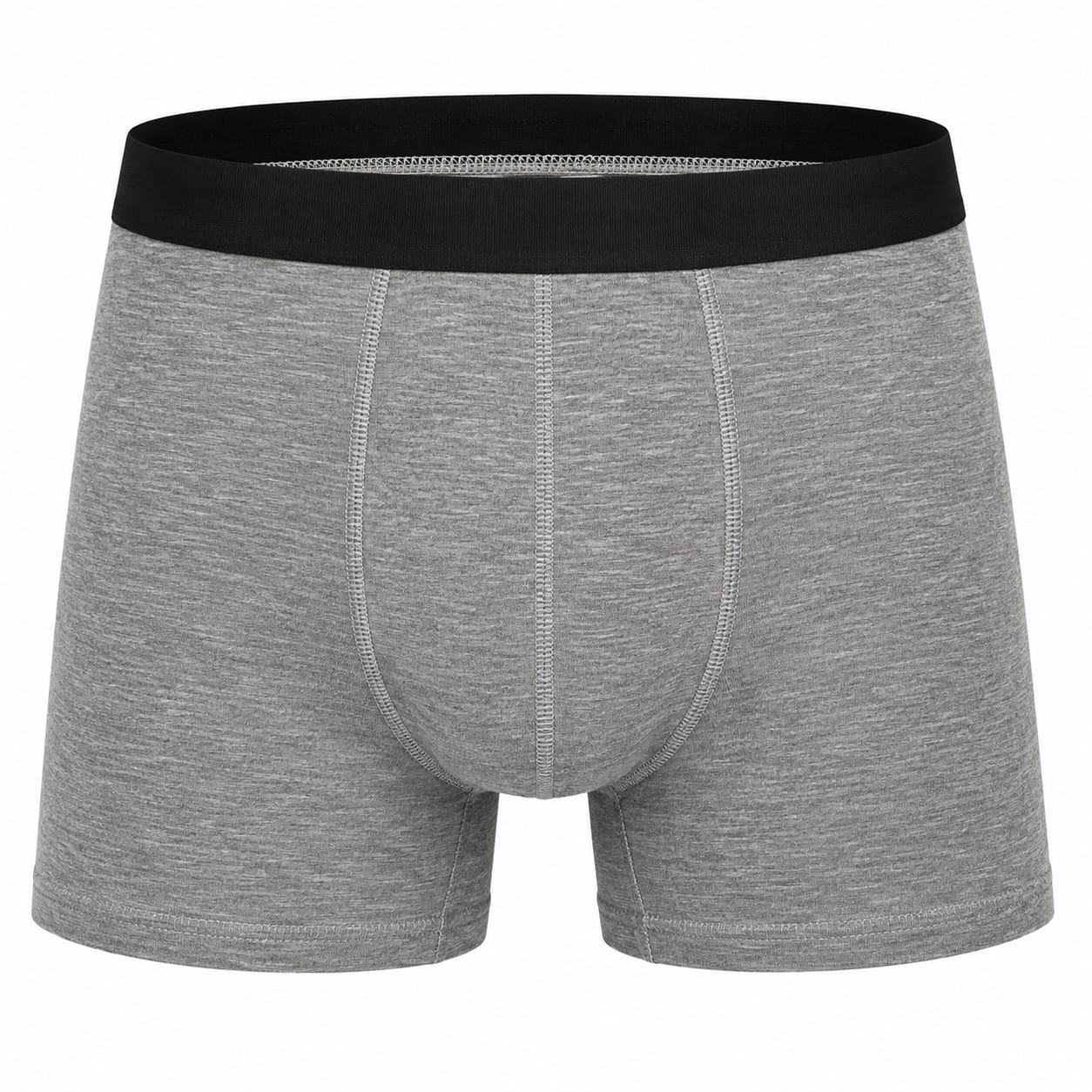 Bamboo Boxer Brief – Heather Grey