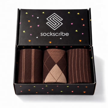 Brown Tones Gift Pack (3 Pairs)